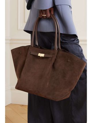 Demellier, New York large suede tote