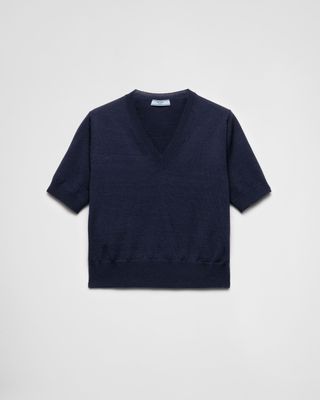 V-Neck Wool Sweater