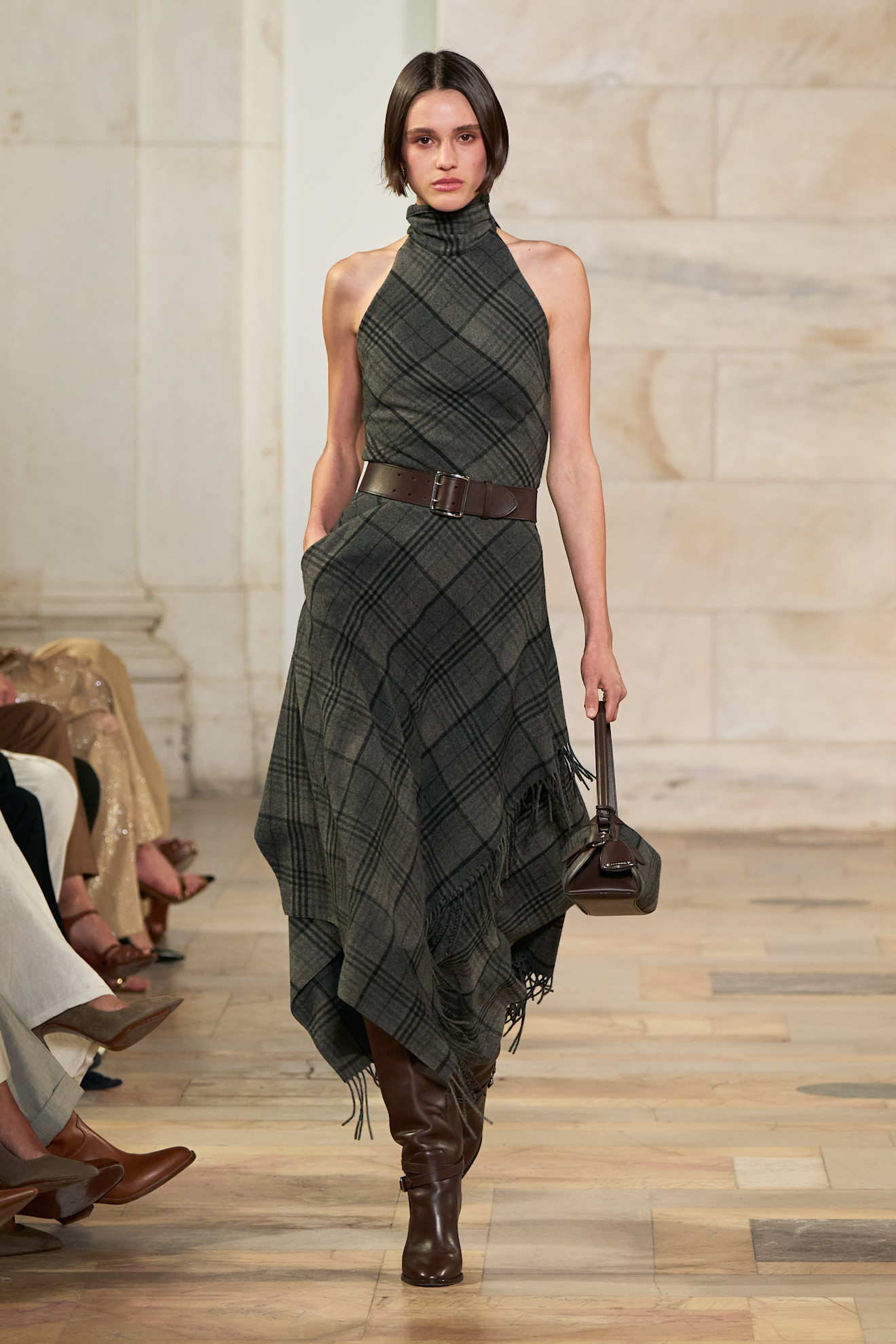 Ralph Lauren F/W 25 plaid dress