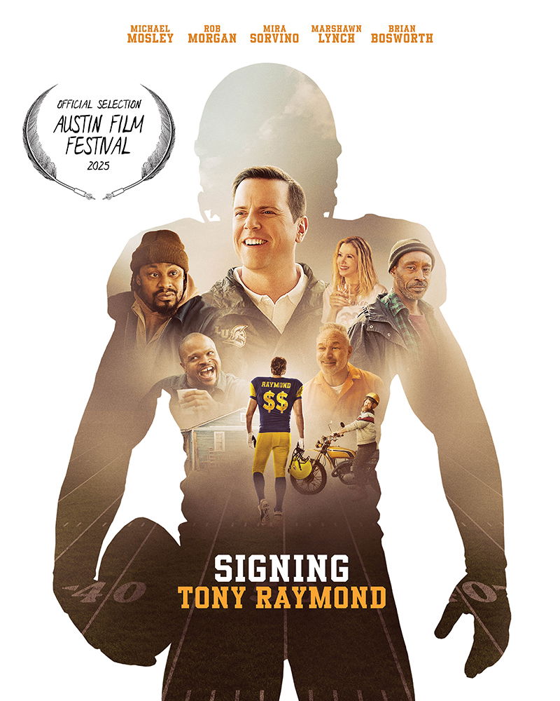 Signing Tony Raymond Poster