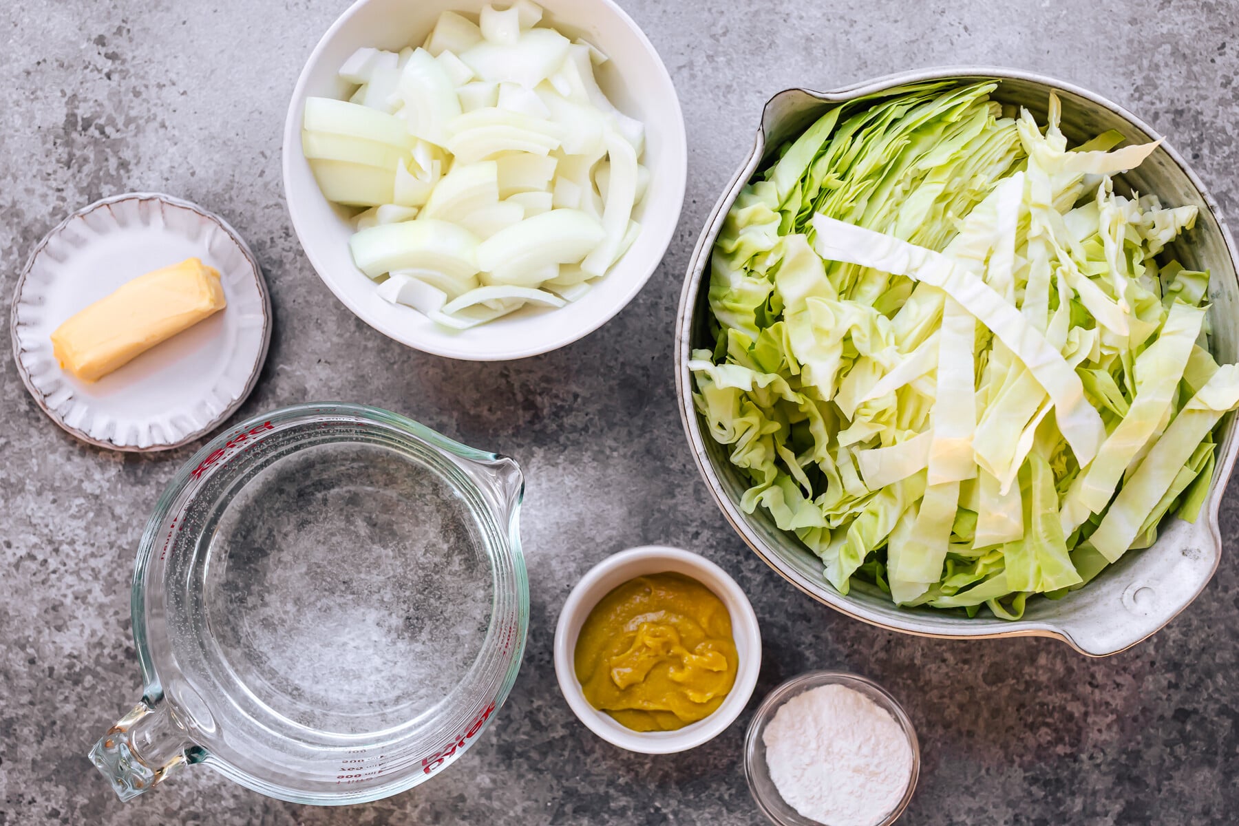 Cabbage Soup ingredients