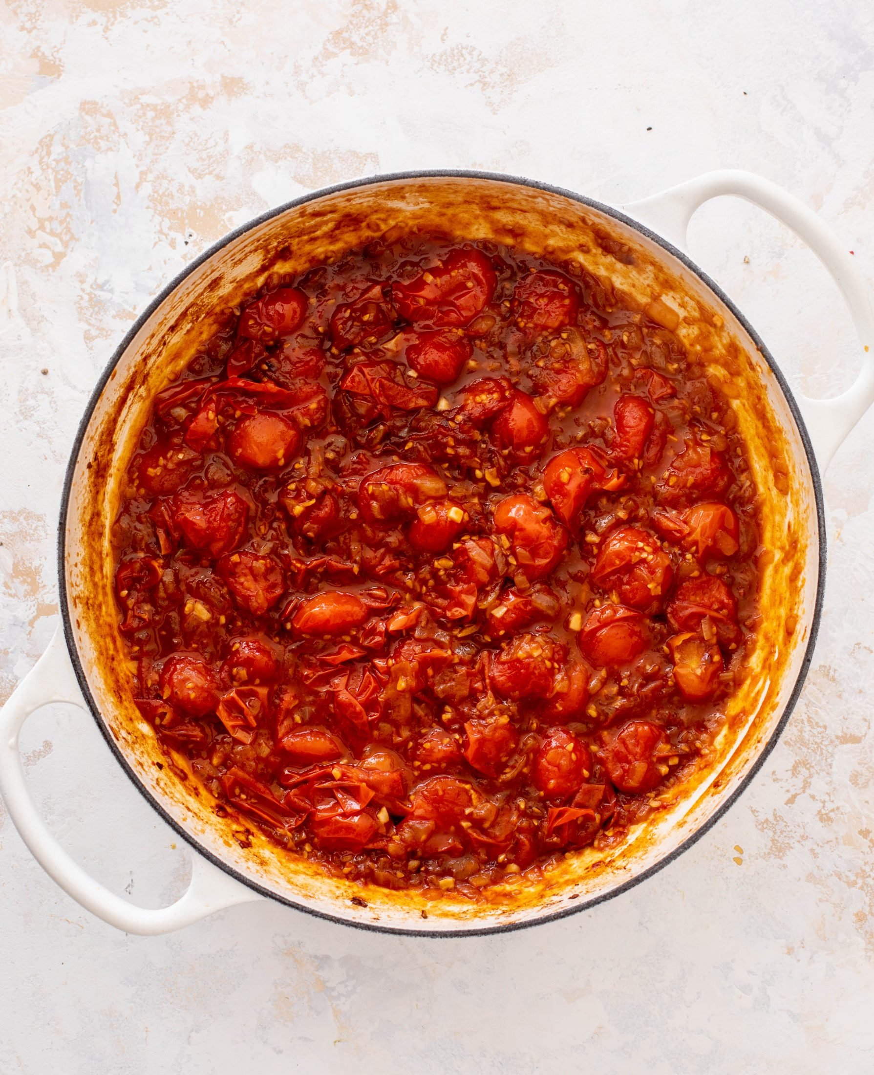winter burst tomato sauce