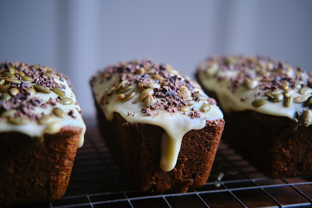 Letting the icing set