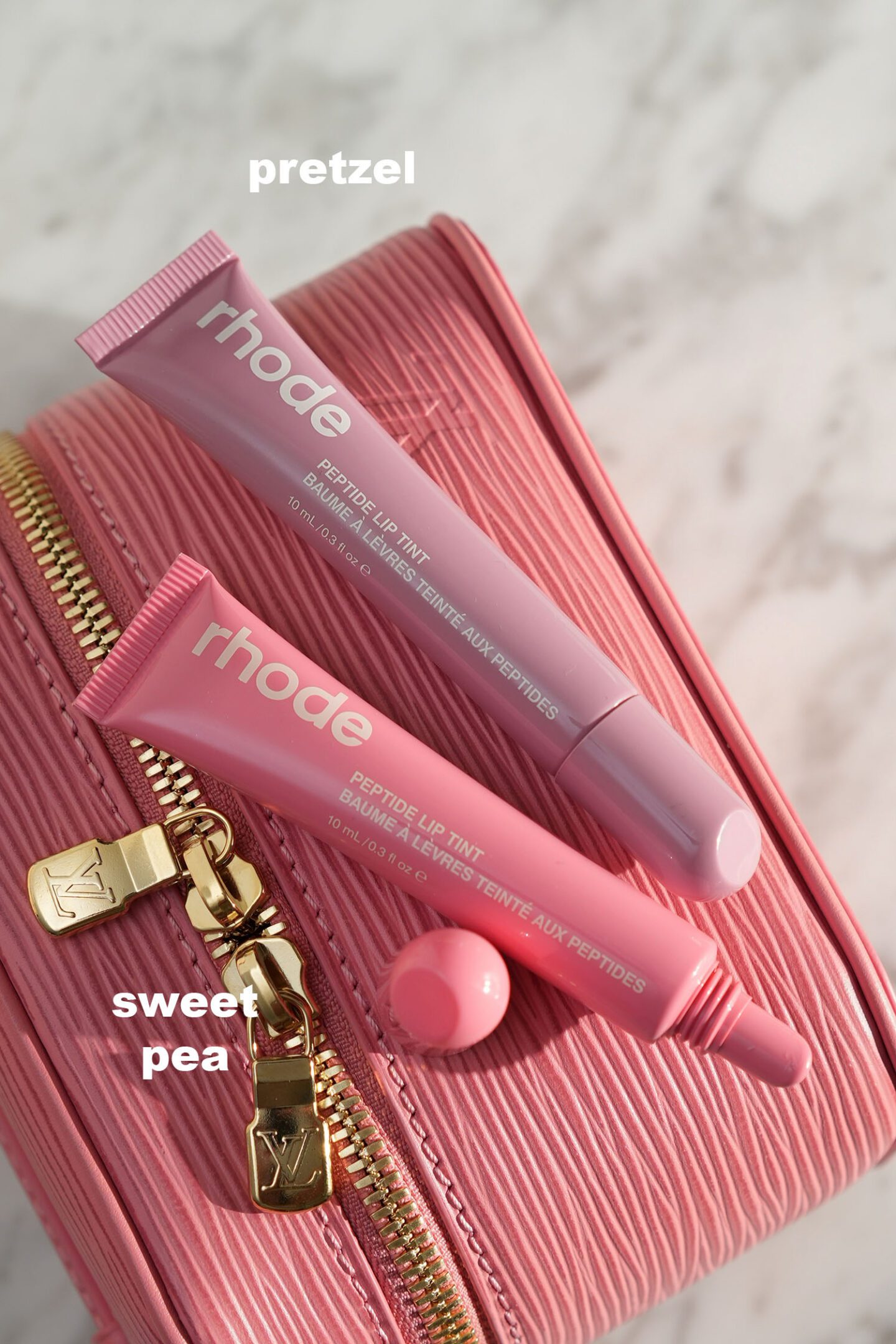 Rhode Peptide Lip Tint Pretzel and Sweet Pea