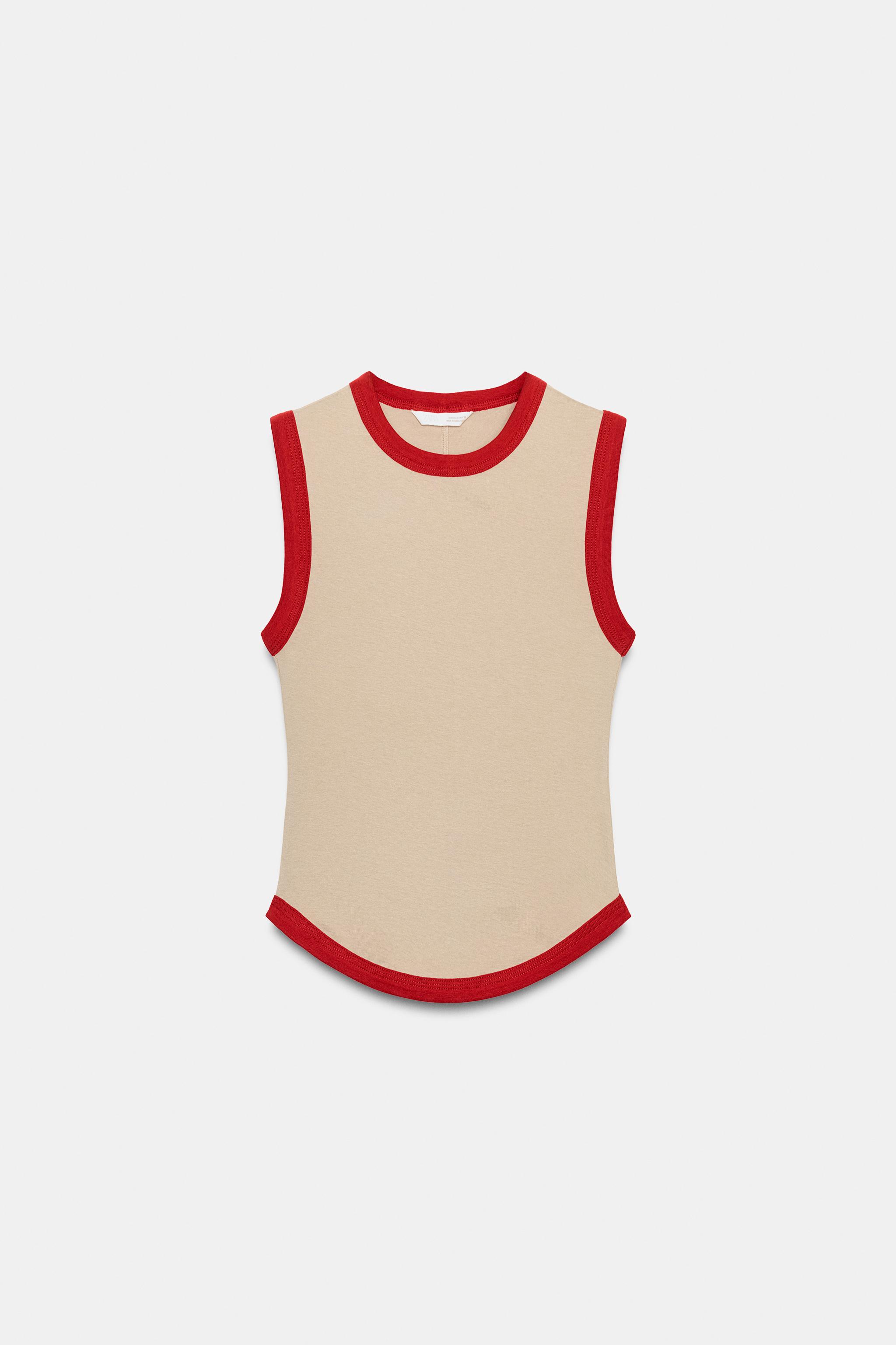 Contrast Trim T-Shirt