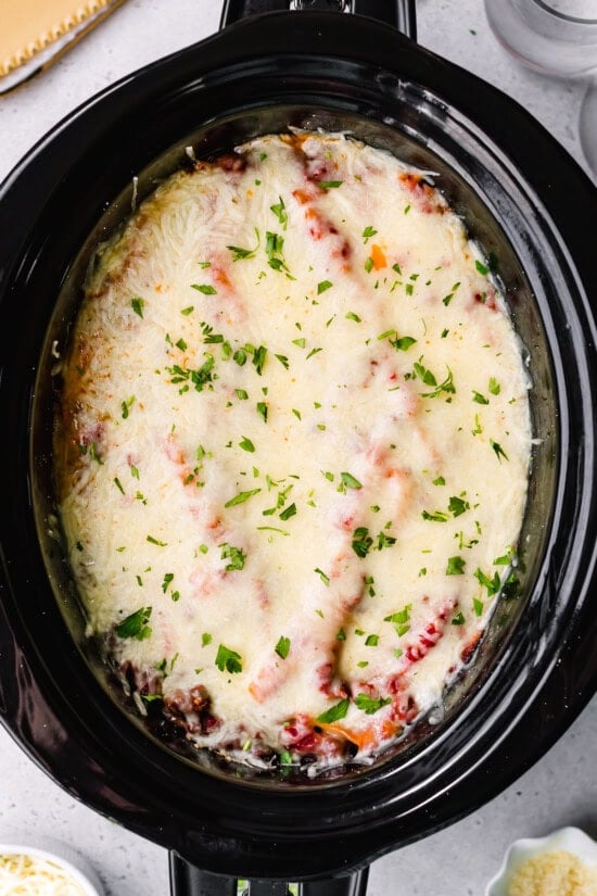 Slow Cooker Lasagna