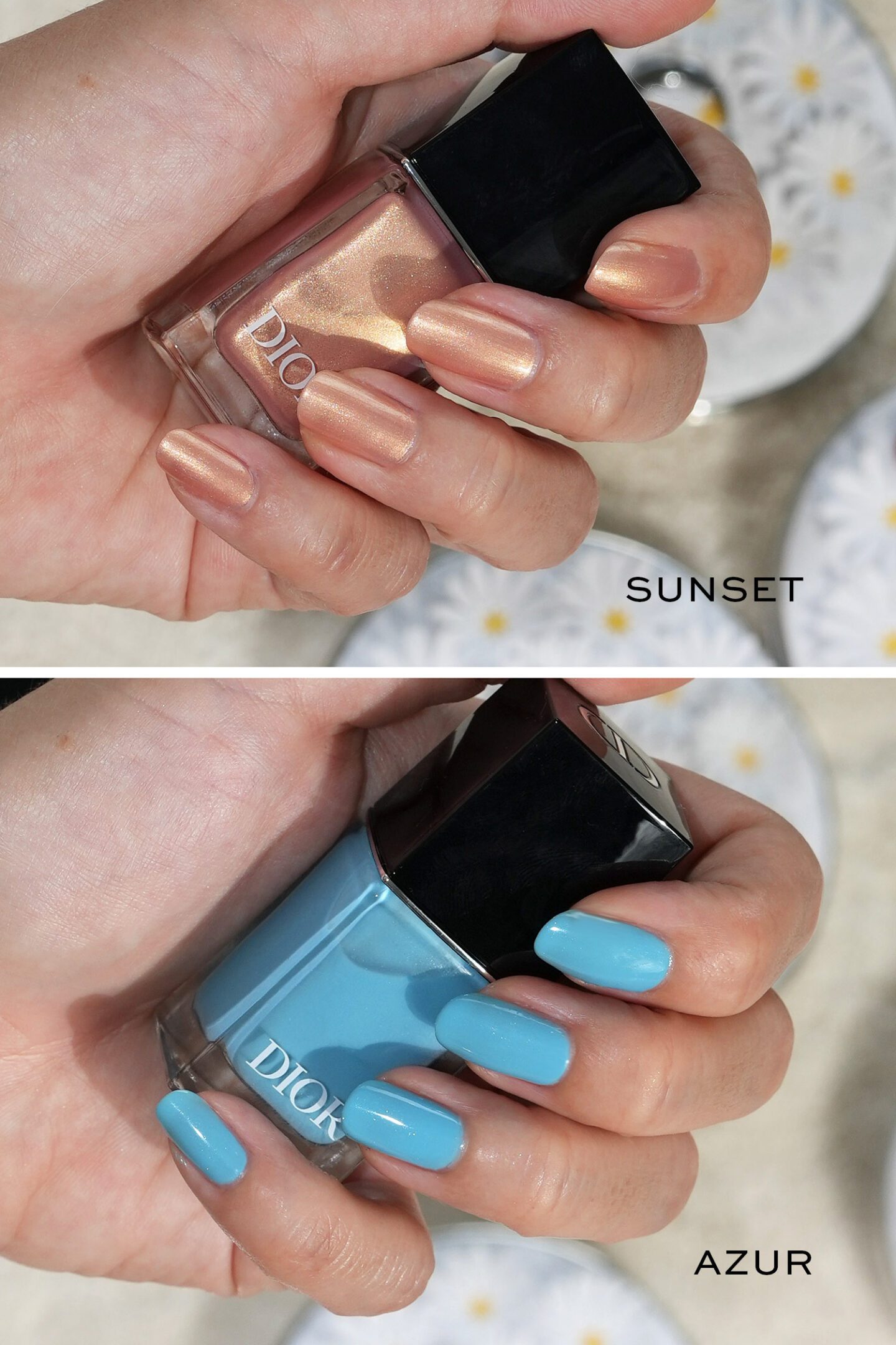 Dior Vernis Azur and Sunset