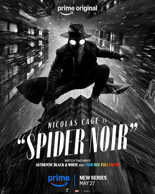 Spider-Noir Releases New Black & White, 