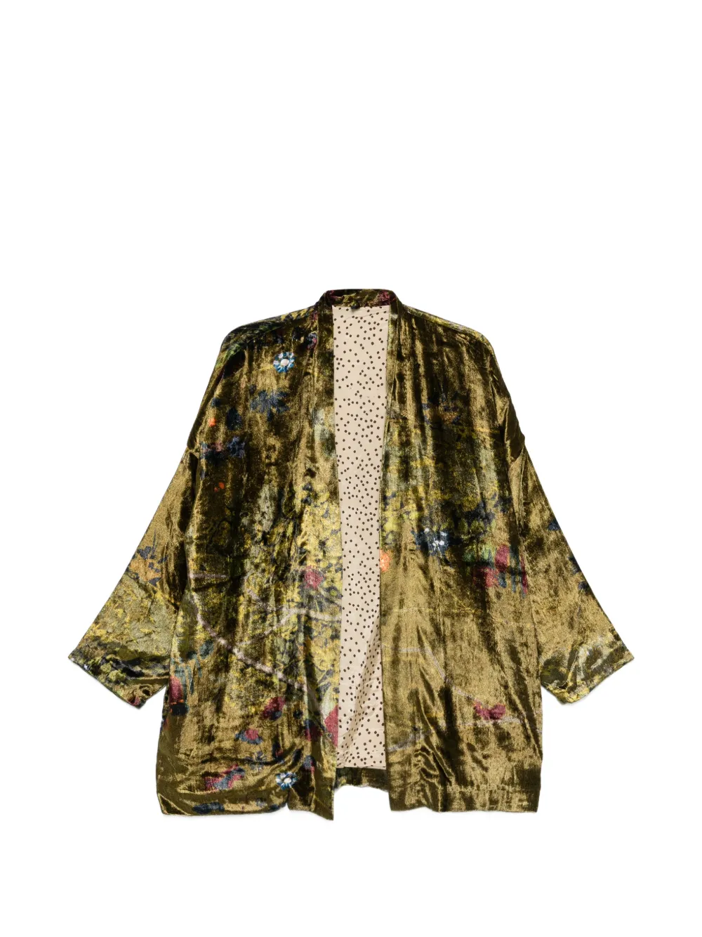 Yavi Floral Velvet Jacket | M
