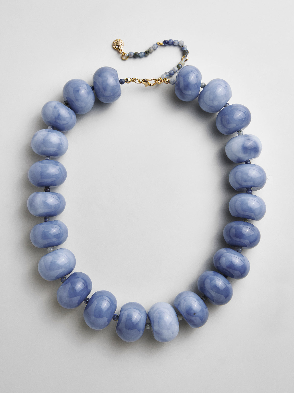 Joan Semi-Precious Necklace - Blue Sodalite