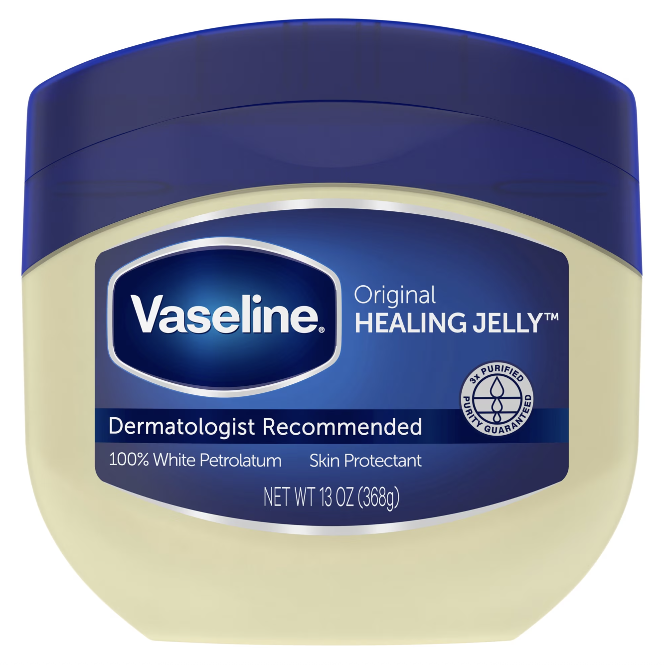 Vaseline, Vaseline Petroleum Jelly Skin Care for Dry Skin and Eczema Relief Original 100% Pure Petroleum Jelly, 13 Oz