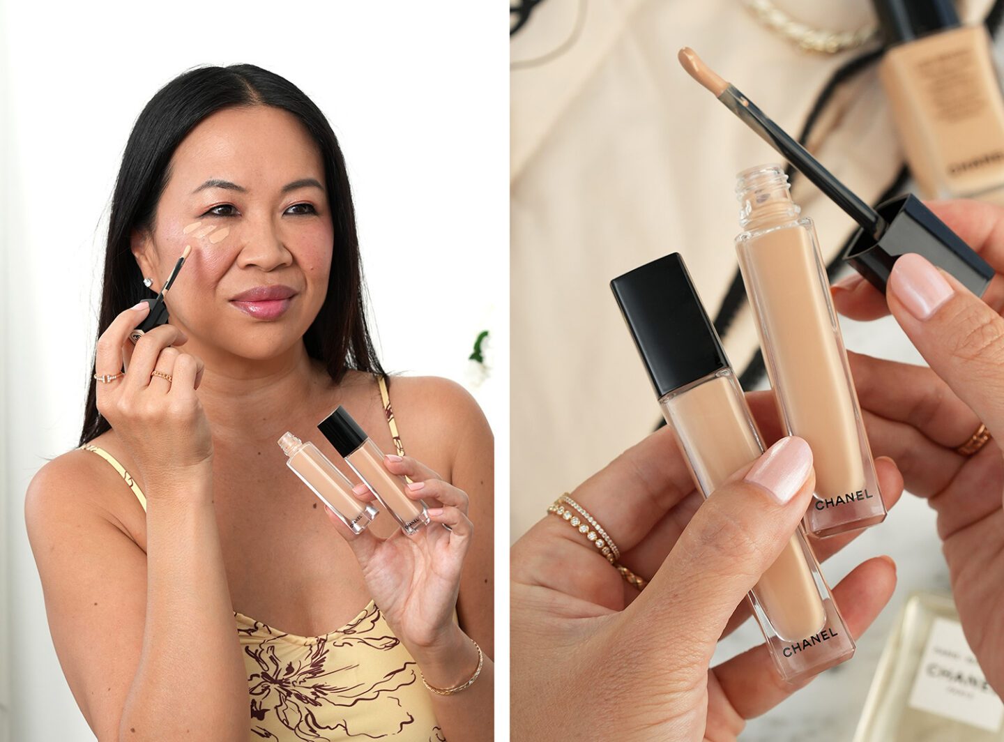 Chanel Les Beiges Serum Concealer B30 and B40