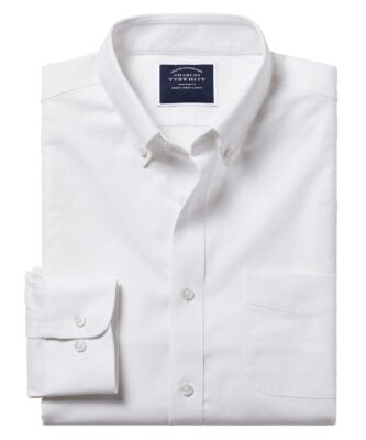 Charles Tyrwhitt Button-Down Collar Non-Iron Oxford Shirt