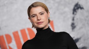 Jessie Buckley at the U.S. premiere of Warner Bros. Pictures' "The Bride!" held at Jazz at Lincoln Center on March 03, 2026 in New York, New York. (Photo by John Nacion/Variety via Getty Images)