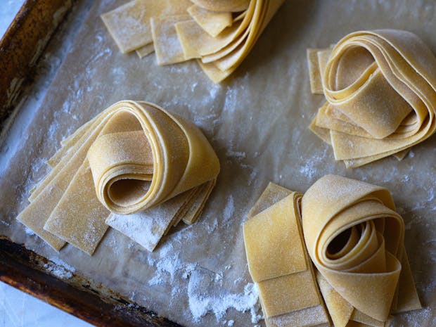 Homemade Pappardelle