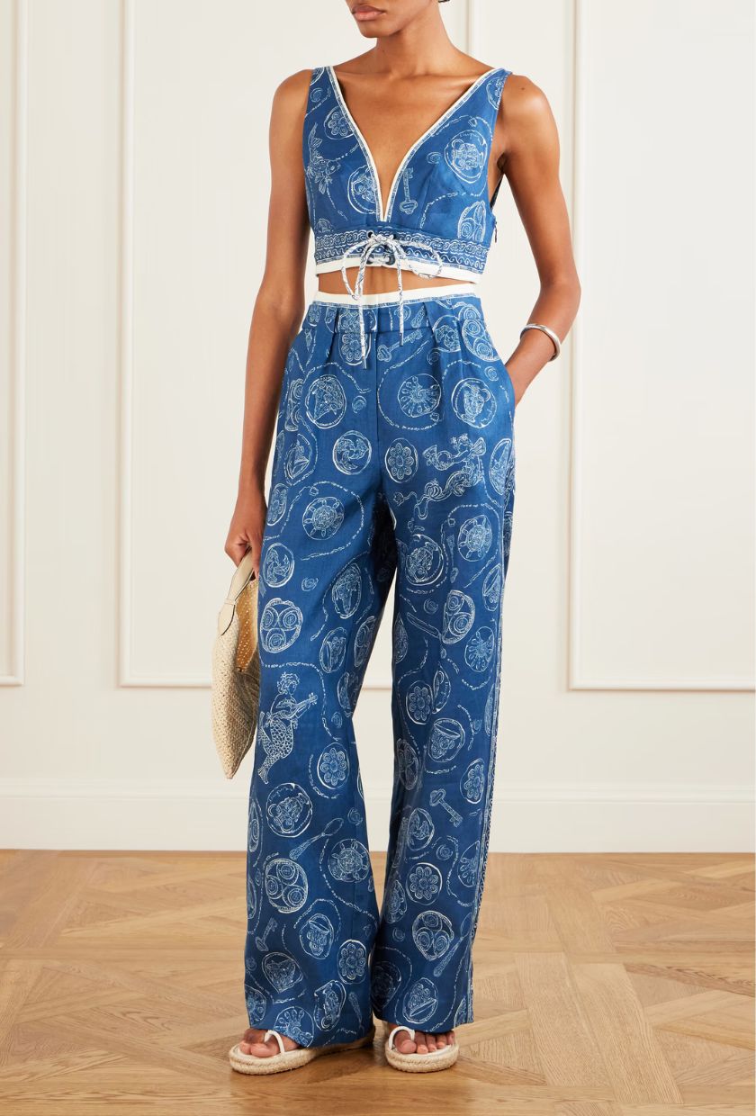 Al&eacute;mais, Lucky linen pants