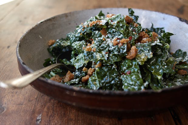Raw Tuscan Kale Salad