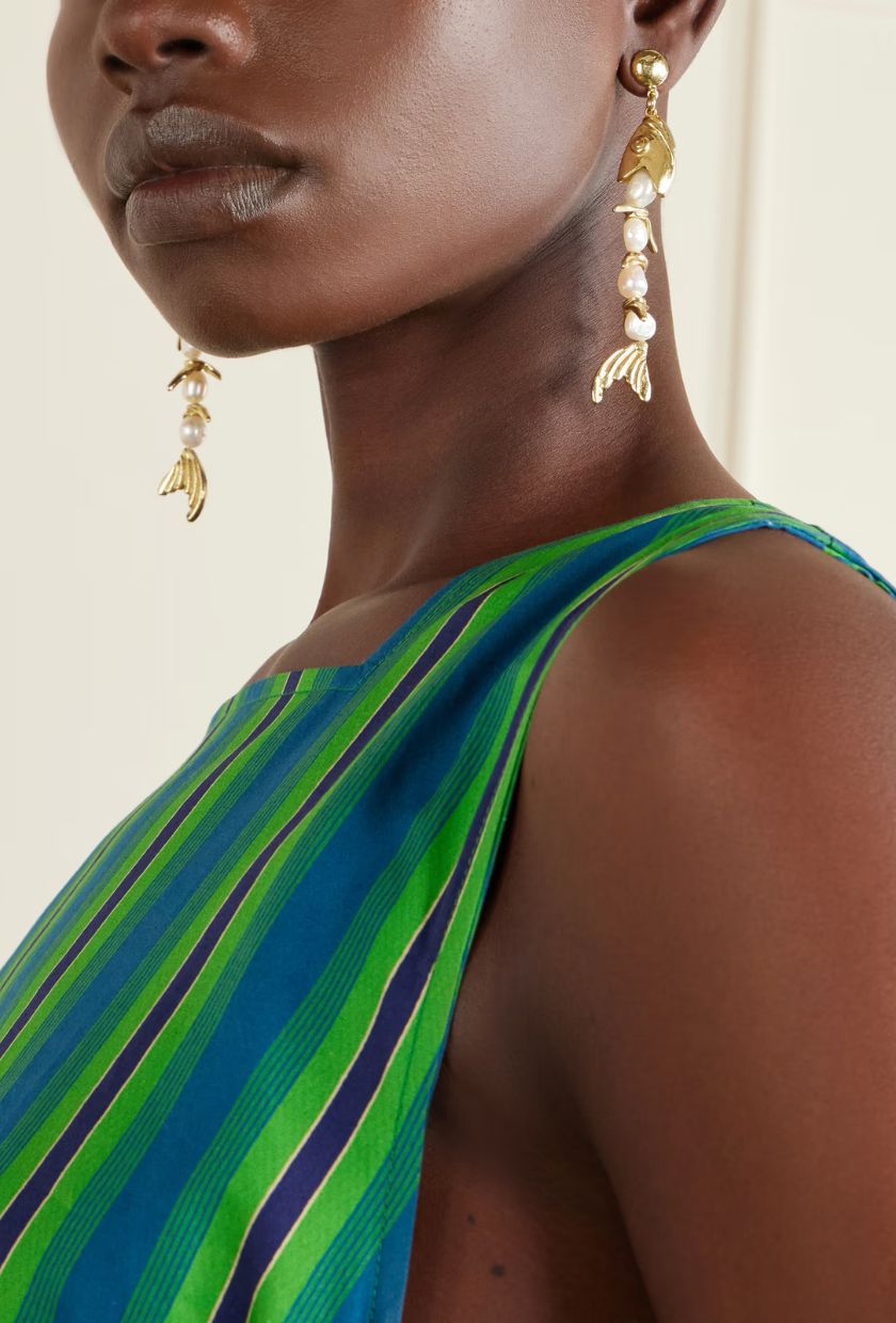 Al&eacute;mais, Calypso Drop Earrings