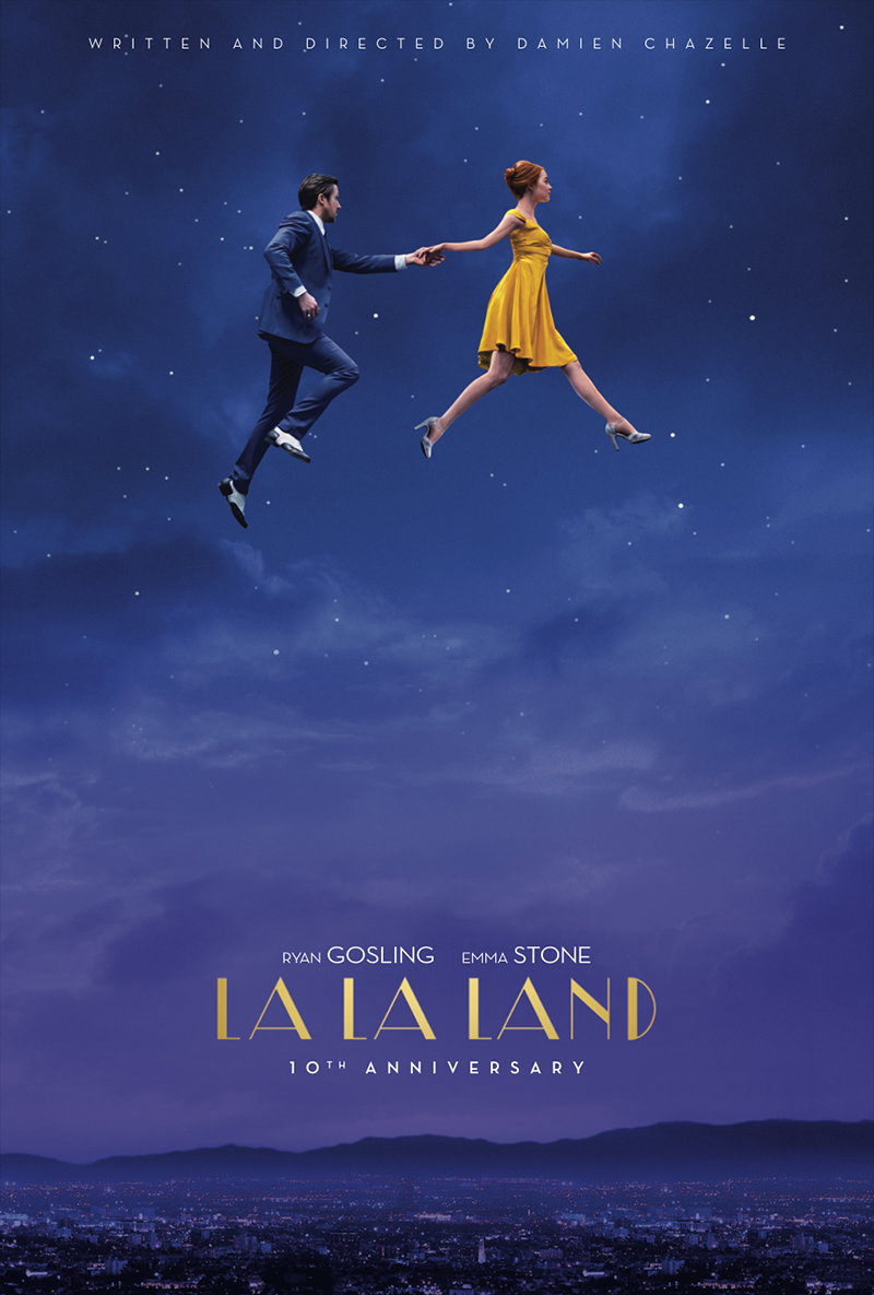 La La Land 10th Anniversary Poster