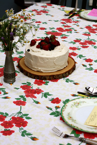 Big Berry Birthday Cake