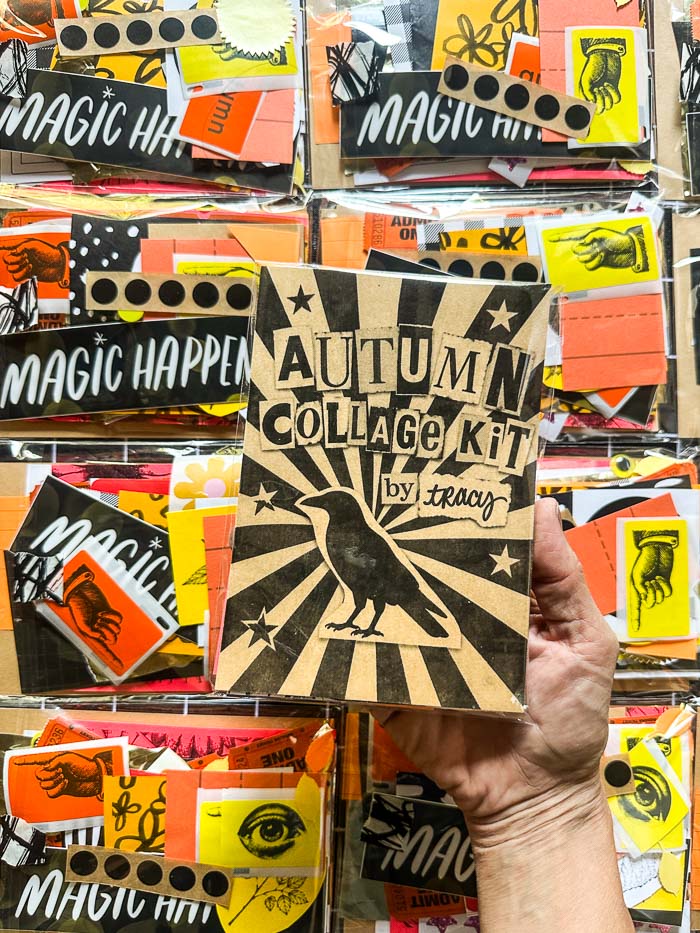 Autumn Collage Kit- The Handwriting Club by Tracy Benjamin