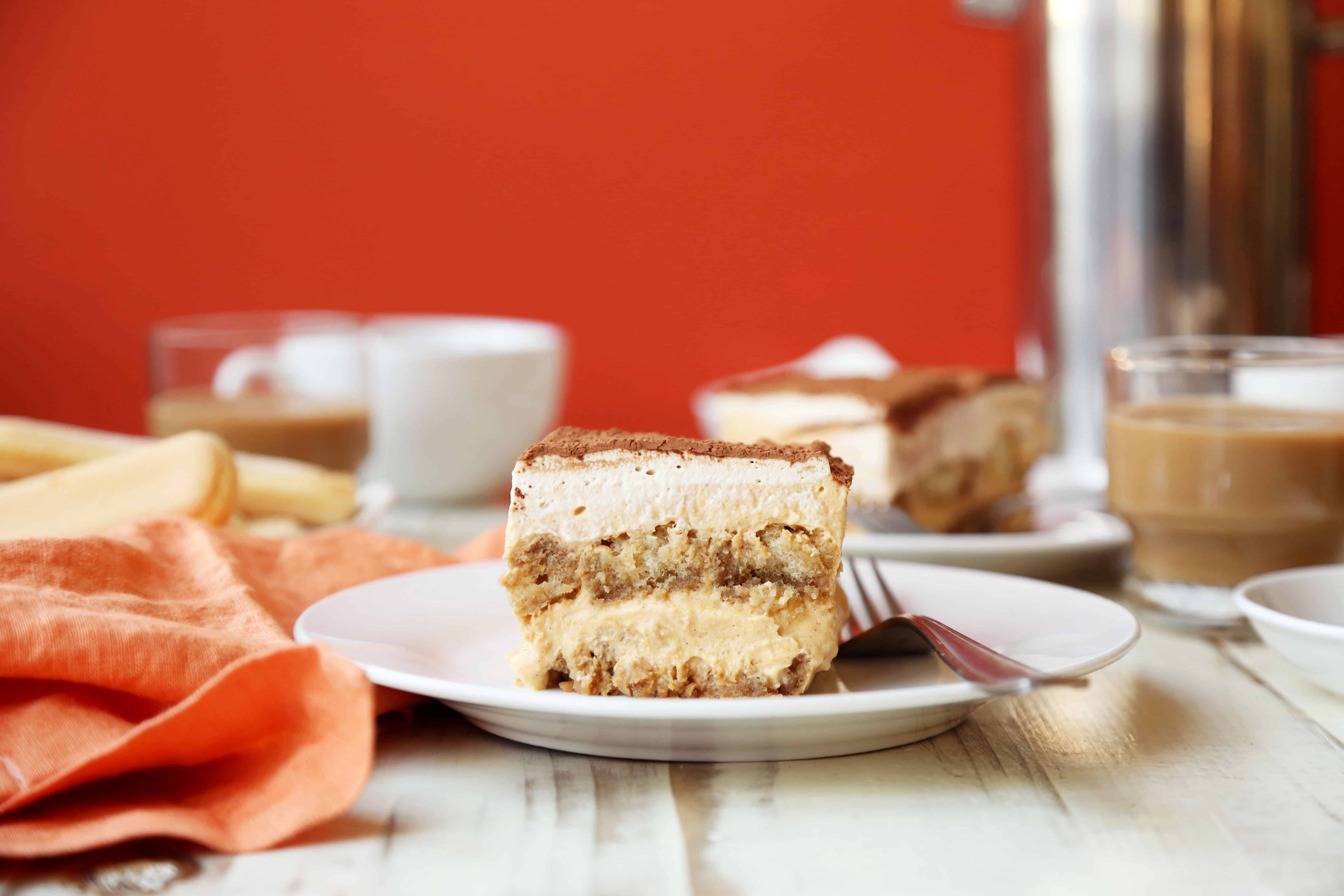 pumpkin spice tiramisu
