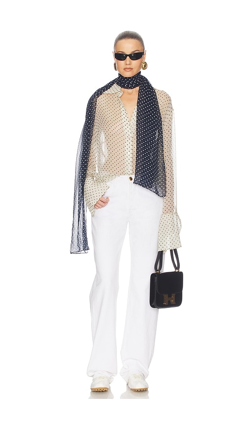 The Shawl in Silk Chiffon
