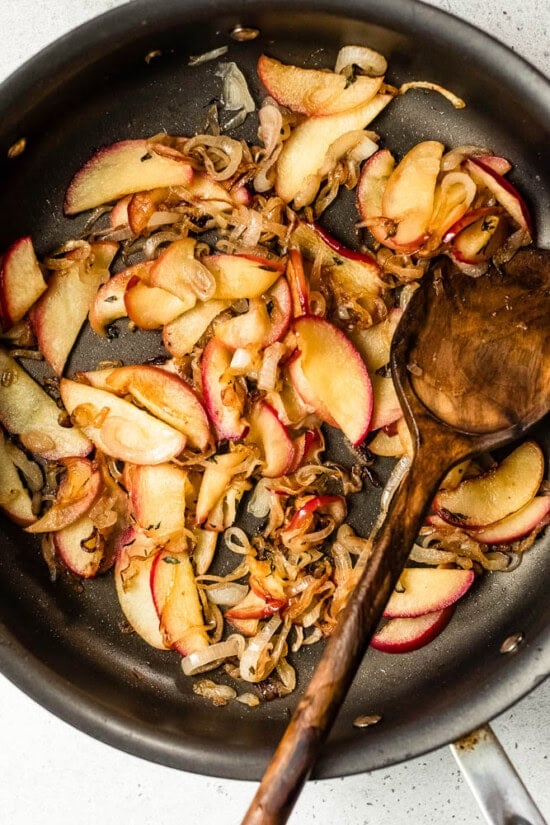 caramelized apples