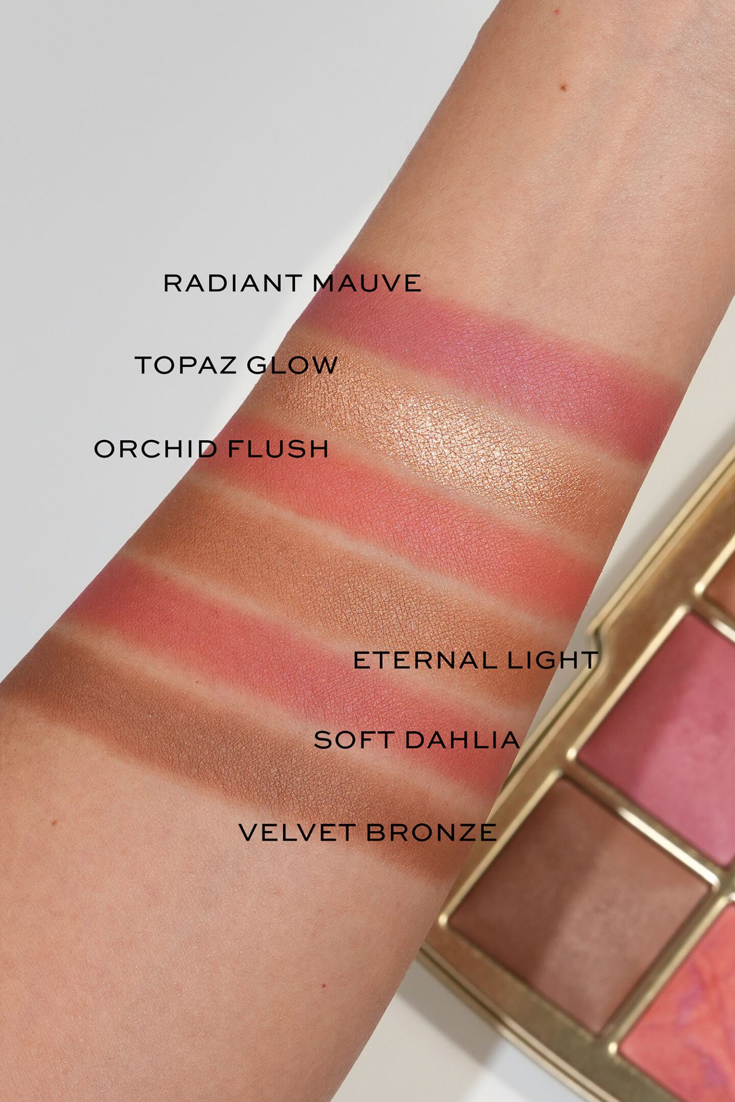 Hourglass Ambient Lighting Edit Unlocked Luck Palette swatches