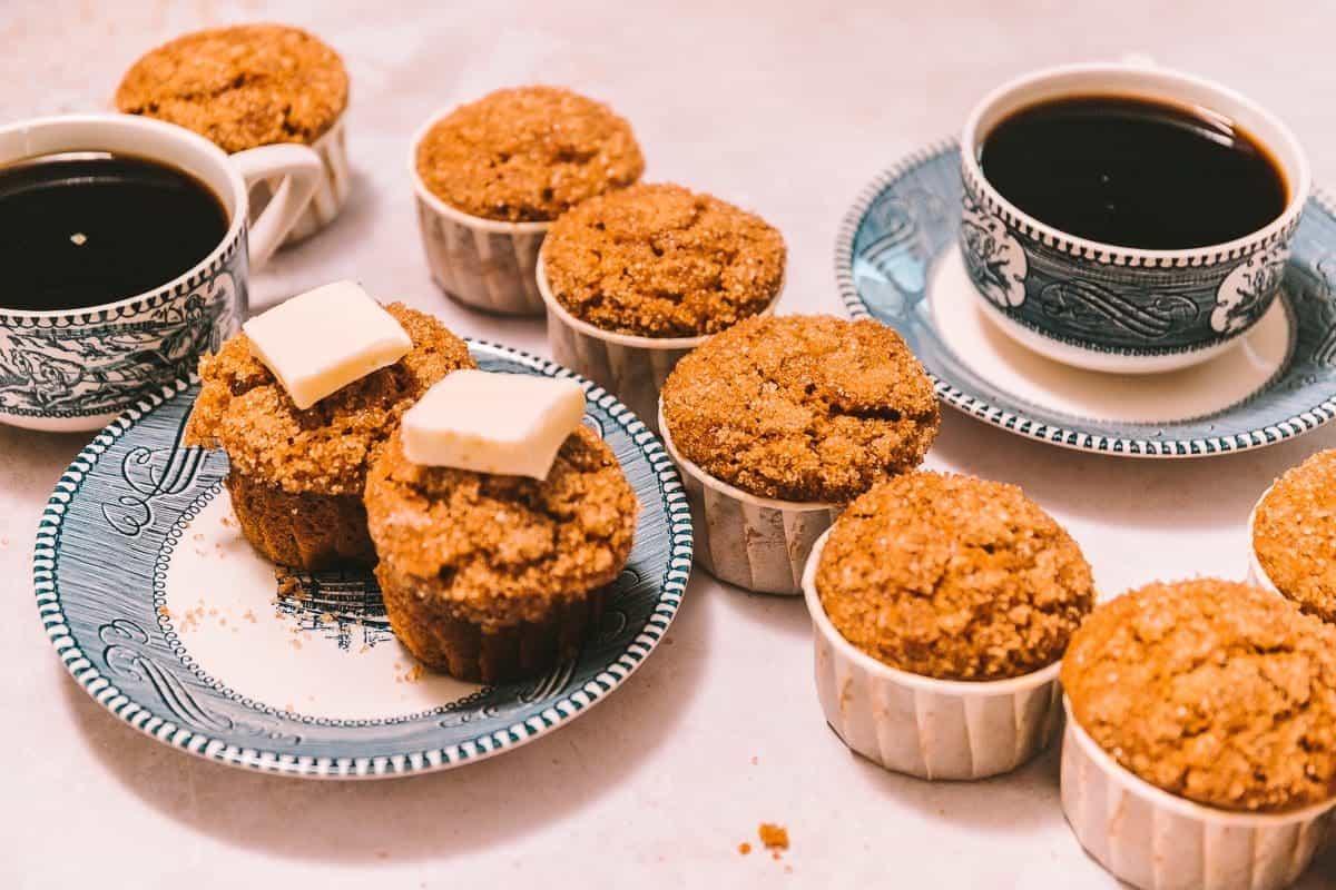 cozy pumpkin muffins