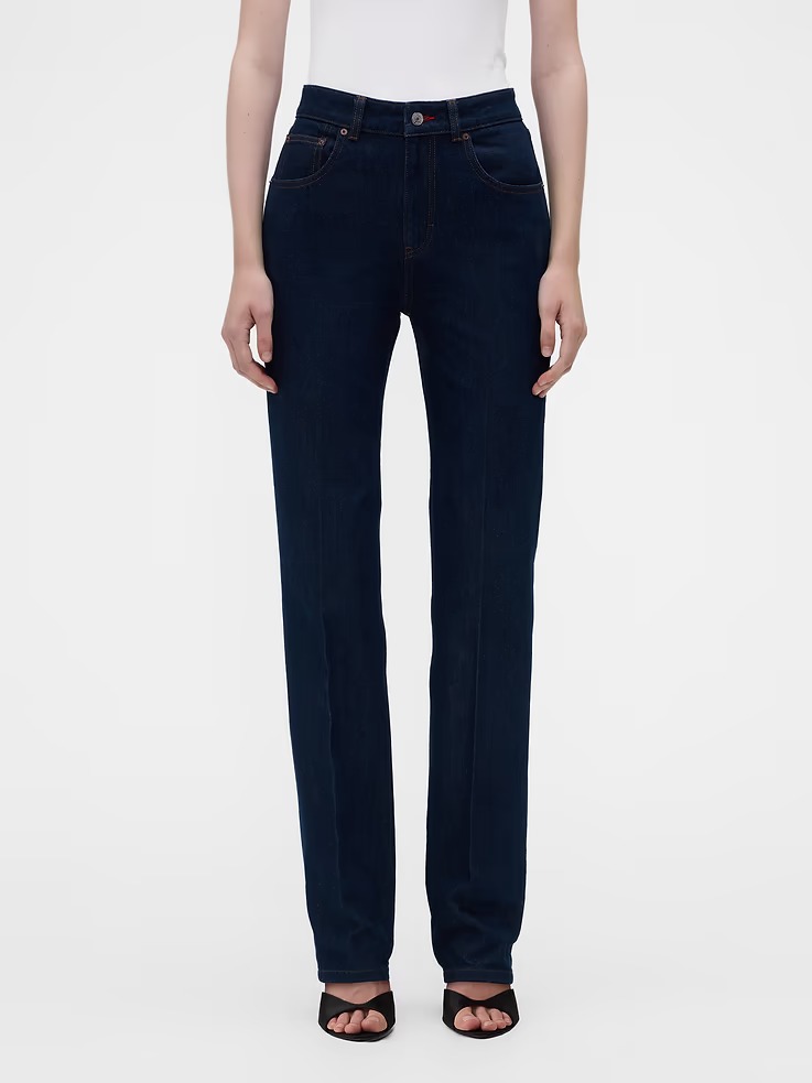 Gap, High Rise Straight Jeans
