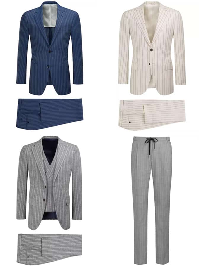 Suitsupply Pinstriped tailoring and suits for men